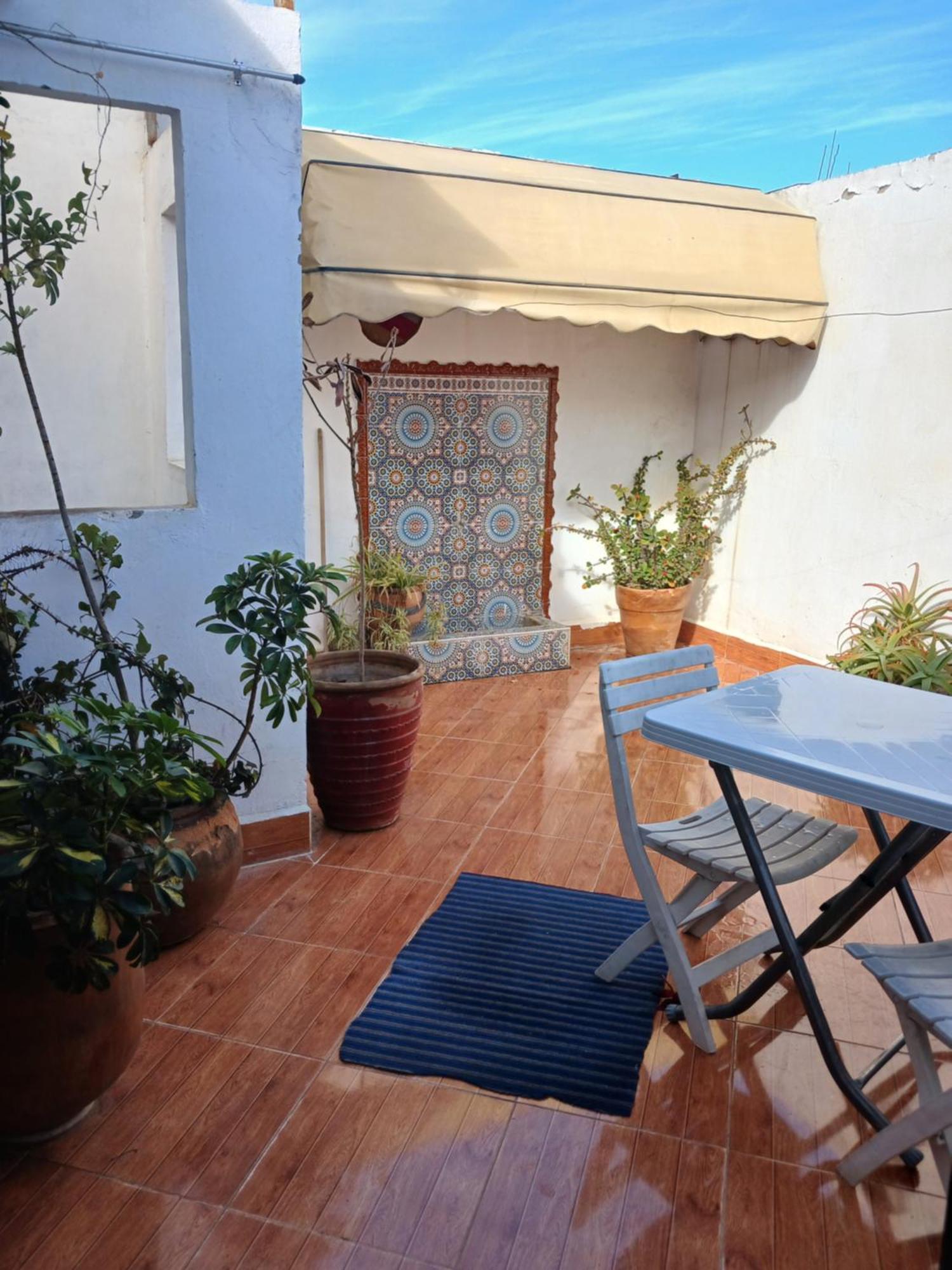 Studio Amine Avec Une Terasse Privee Rabat Rum bild